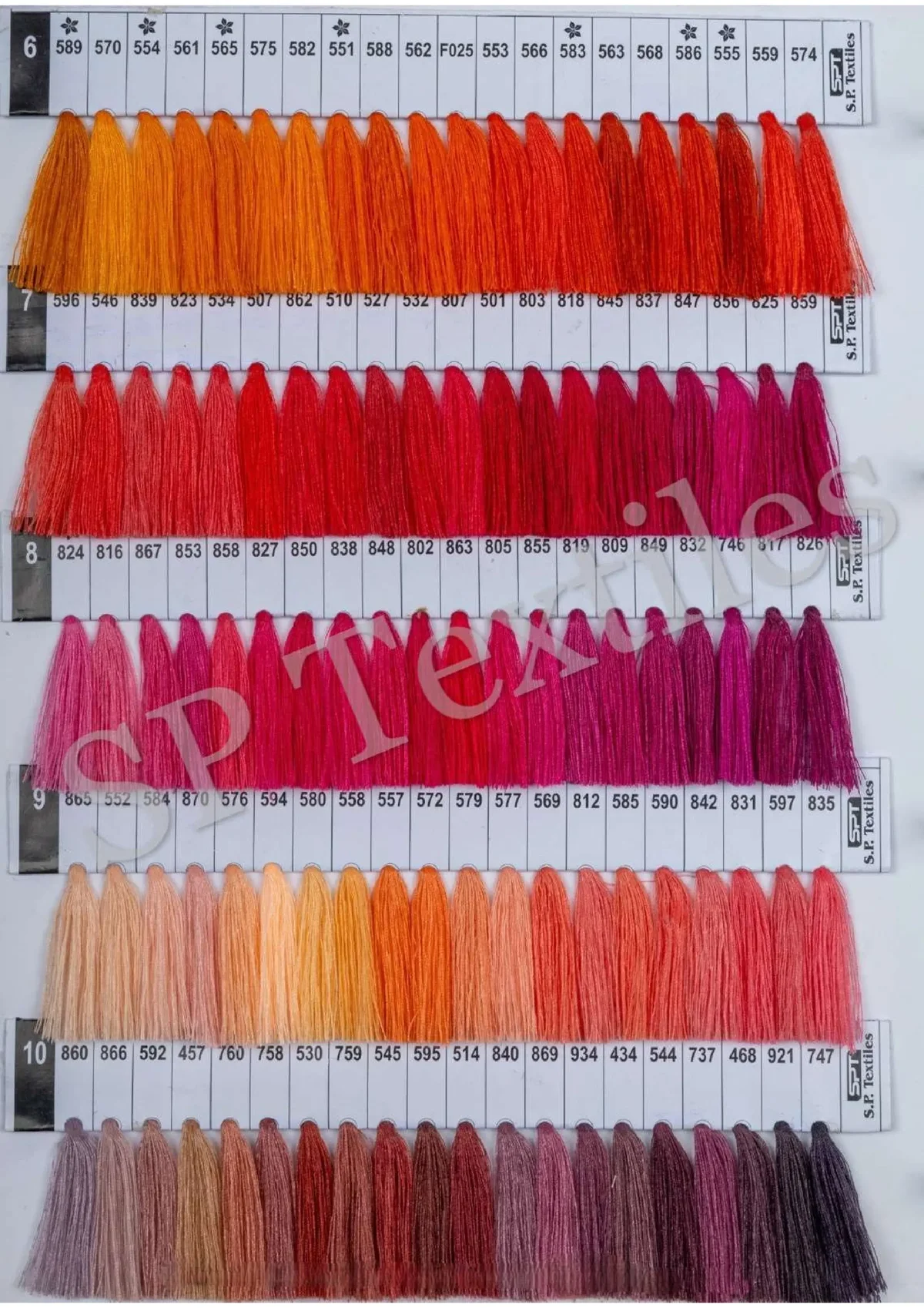 Polyester Shade Card 7